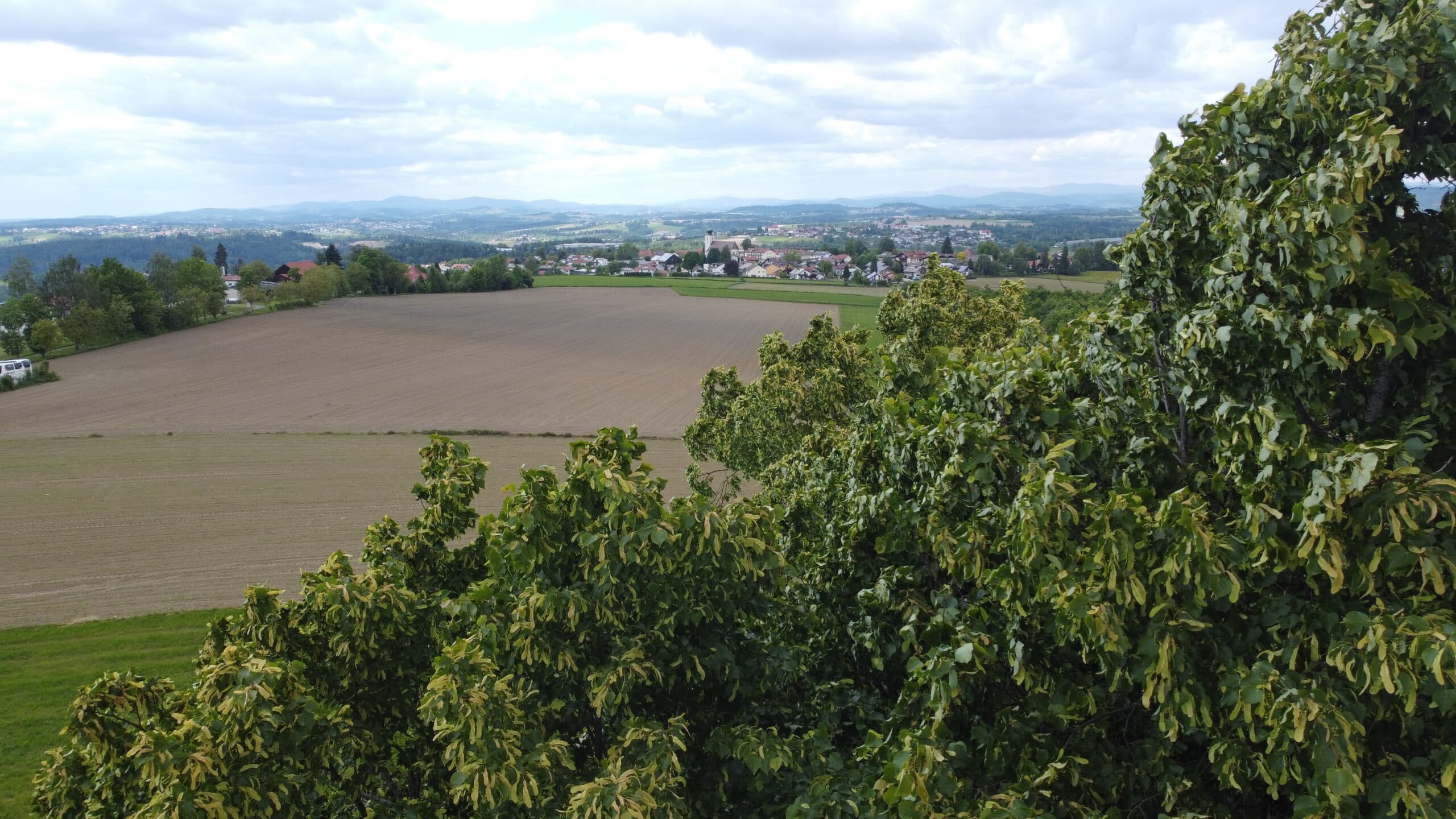 Drohnenaufnahme von Kellberg